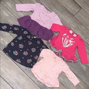 👶🏼Lot Bundle Girl 9 Month Carter’s-Heidi Klum-KB